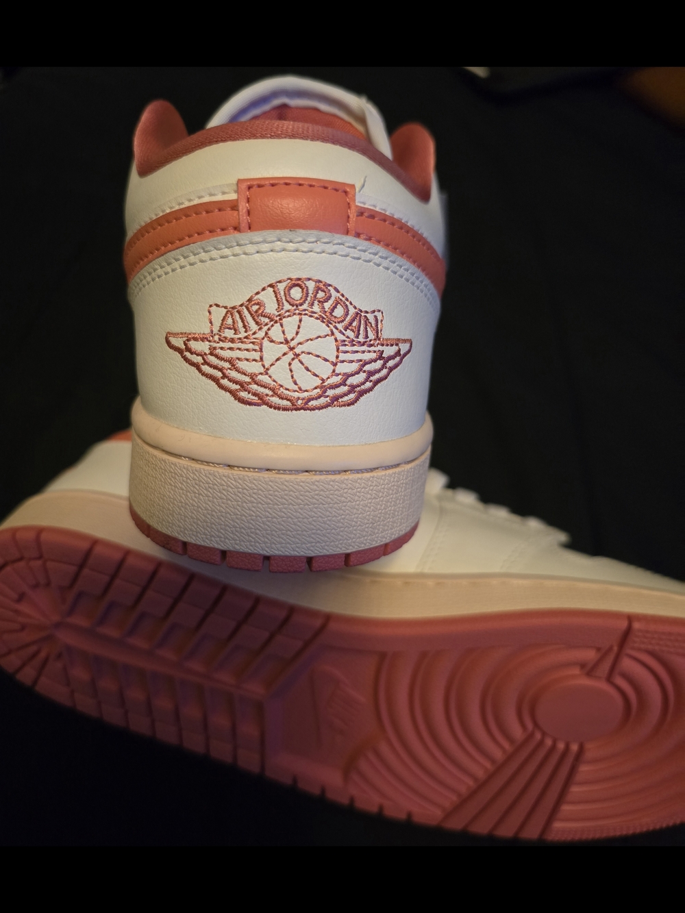 (WMNS) Air Jordan 1 Low ‘Sail Guava Ice Pink Salt’ DC0774-109 - Picture 2 of 3